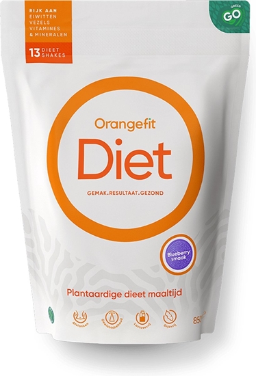 ORANGEFIT GREEN DIET BLUEBERRY 850GR